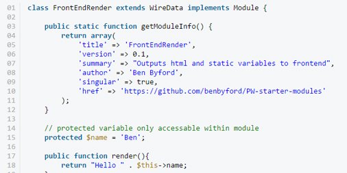 wdtuts's tweet image. A beginner’s introduction to writing modules in #ProcessWire. 
enva.to/Lg0-o