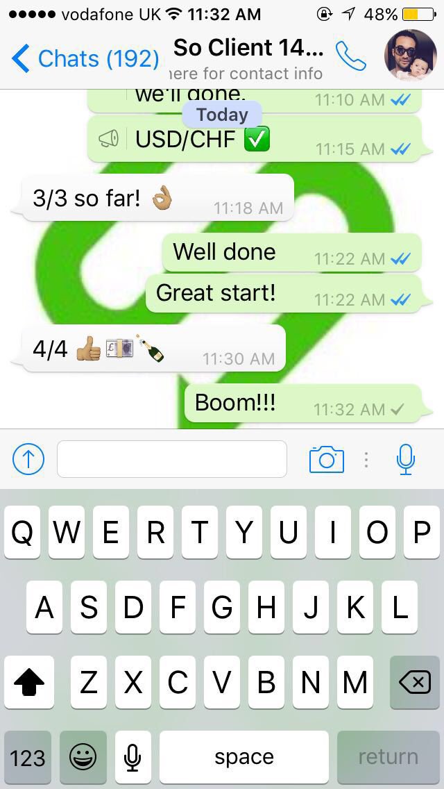 Nice start for the SO clients this morning 👆🏻 get in touch with me for further details