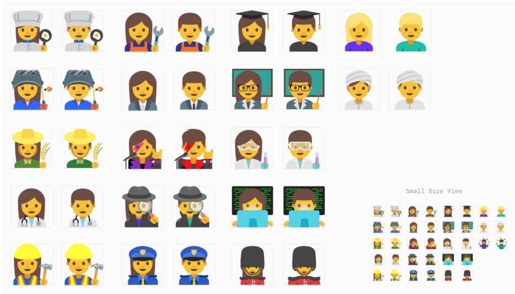 FastCompany's tweet photo. New female emoji professions are coming soon—including coder and scientist https://t.co/FiVj48FmLm https://t.co/eEfGFB4YXJ