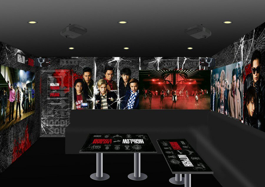 exnews24's tweet photo. 【TRIBE】HiGH＆LOW THE ROOM登場！

★7/22～1/31まで
ビッグエコー中目黒山手通り店ほか24店舗展開！出演メンバーのコメントは期間ごとに入���替わる予定。

https://t.co/TRySdxHIbY
https://t.co/B8wBtKq9r8