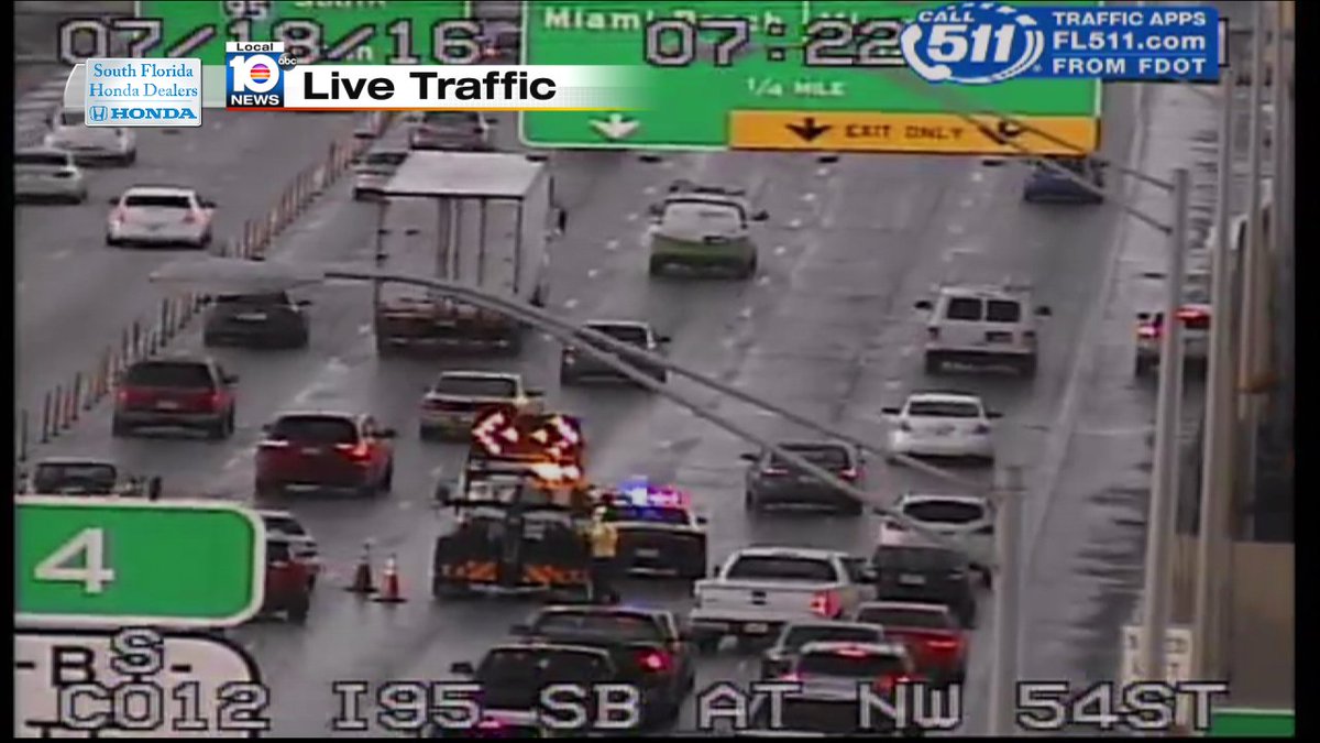 Crash on I-95 SB and SR-112 #traffic #miami https://t.co/NMym3oYKjW