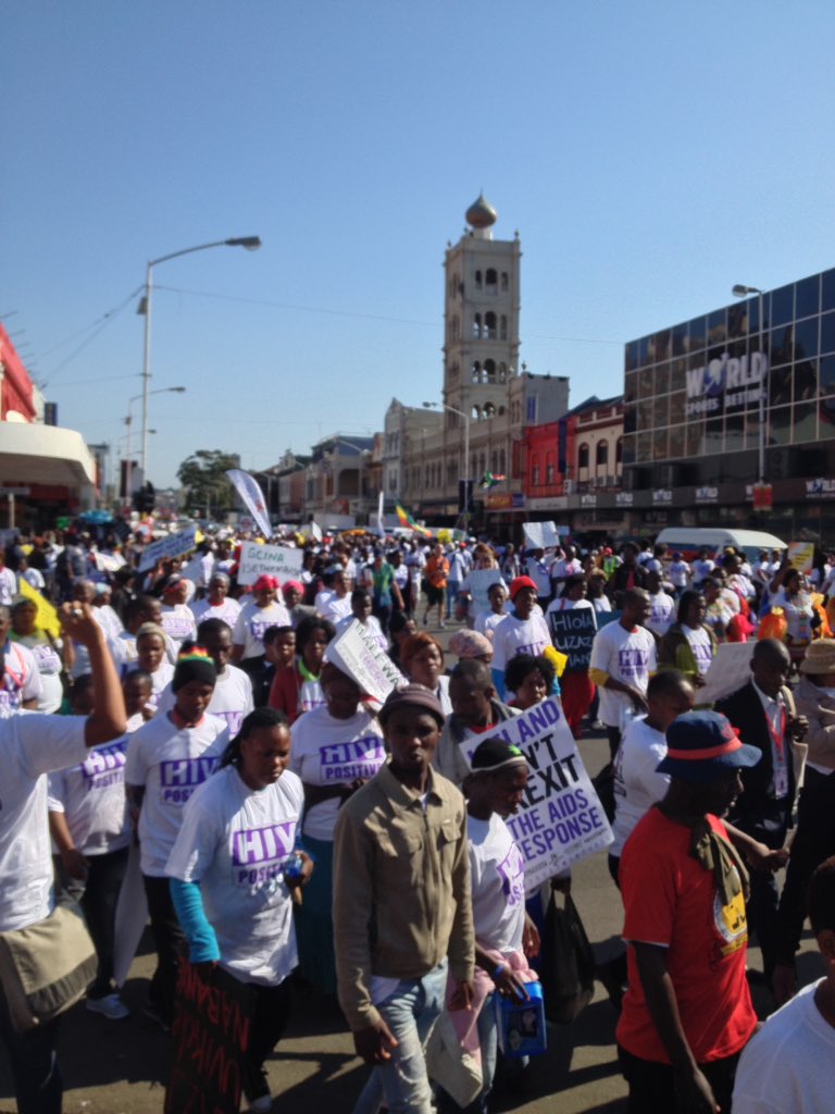 SECTION27news's tweet photo. #AIDS2016 #Treatment4All https://t.co/6M2Z669zRy