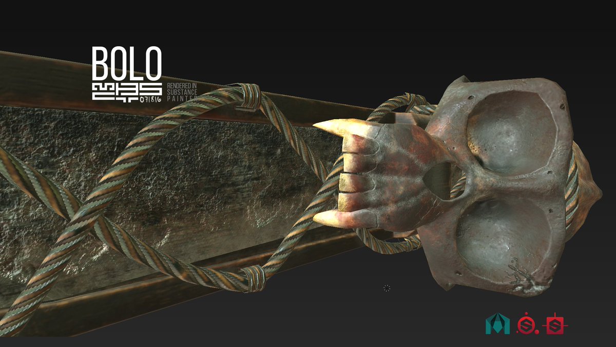 rouiemcbts's tweet photo. BOLO. Created in #SubstancePainter and #substanceDesigner
 #gamedev  #indiedev  #indiegame #art @Allegorithmic https://t.co/h7yHJoKbo2