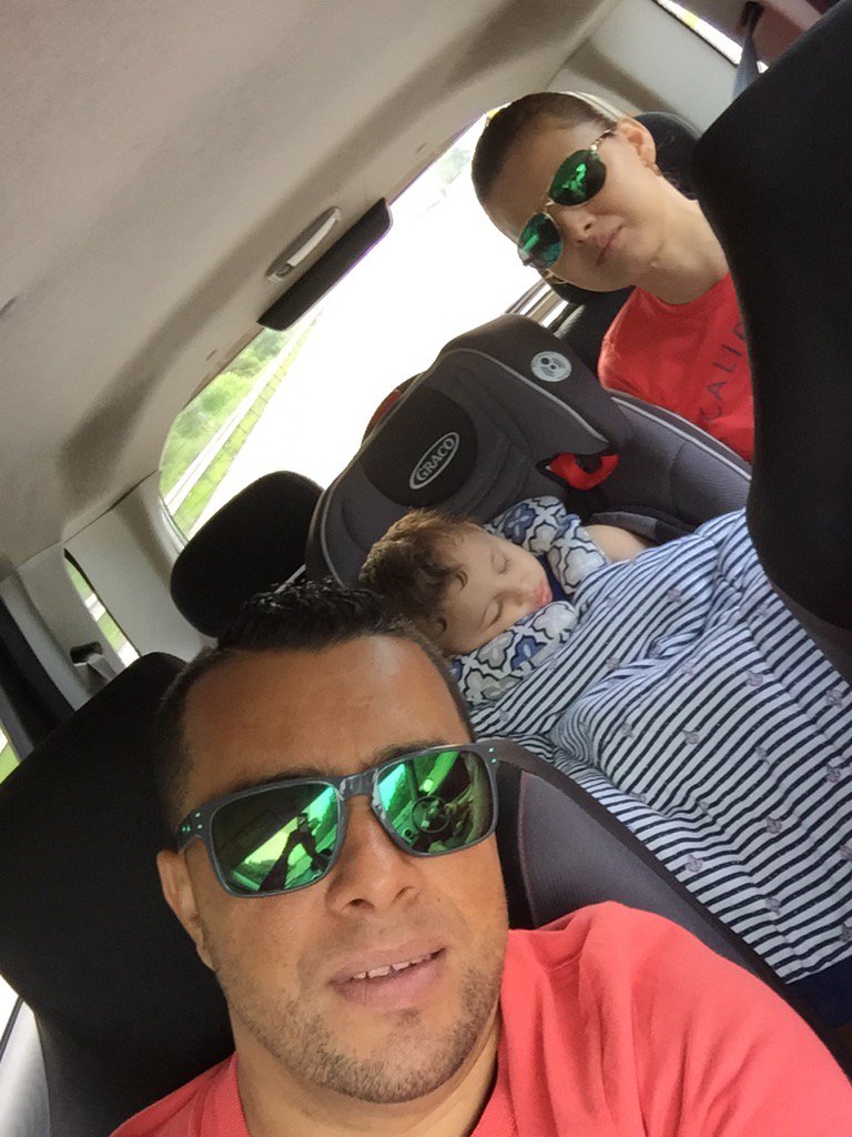 djspot1's tweet photo. Road Trip with my beautiful family 👸👶🏼 @mepp1031 and #AdamAlexander https://t.co/8VHY6FPvA6