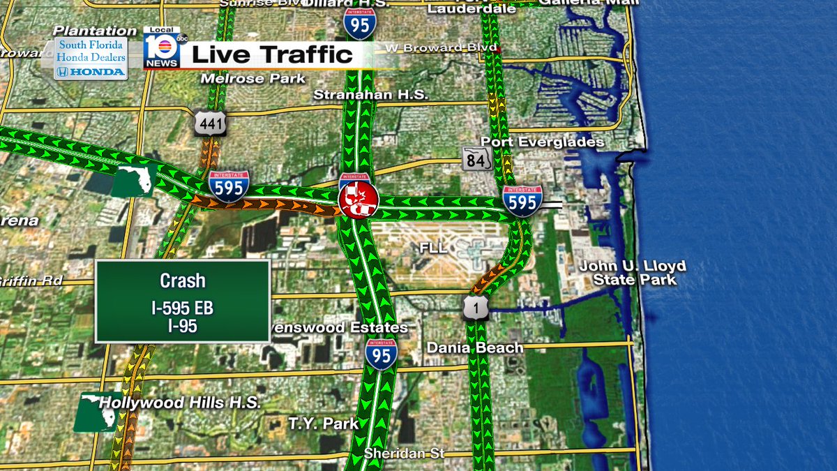 Accident on I-595 EB & I-95 #TRAFFIC https://t.co/0gYmRxPNJt