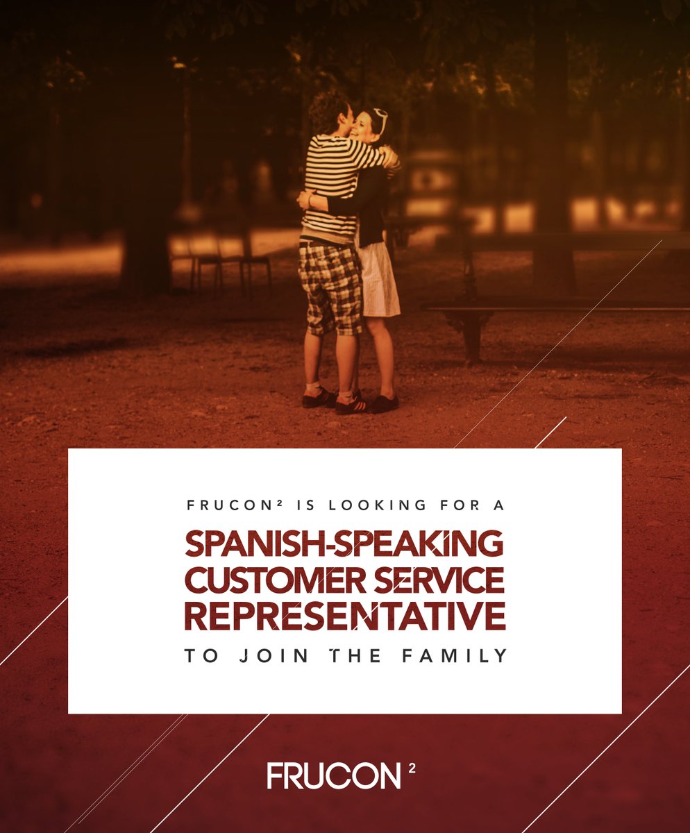 FruconNV's tweet photo. Frucon is hiring #vacature Spanish-Speaking Customer service representative #Ardooie #BEjobs https://t.co/Ifz2FVelDL https://t.co/Vla5wXVS6O