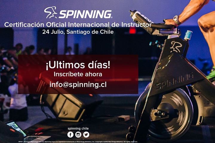 Spinning_Chile's tweet photo. ¡Ultimos días para inscribirte! 
Inscripciones: info@spinning.cl
#spinning #certificacion #capacitacion #fitness https://t.co/Nx1q9tE2uA