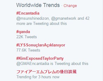 GMADrama's tweet photo. Top spot worldwide! Encantadiks unite! #Encantadia https://t.co/66FIyHvfhq