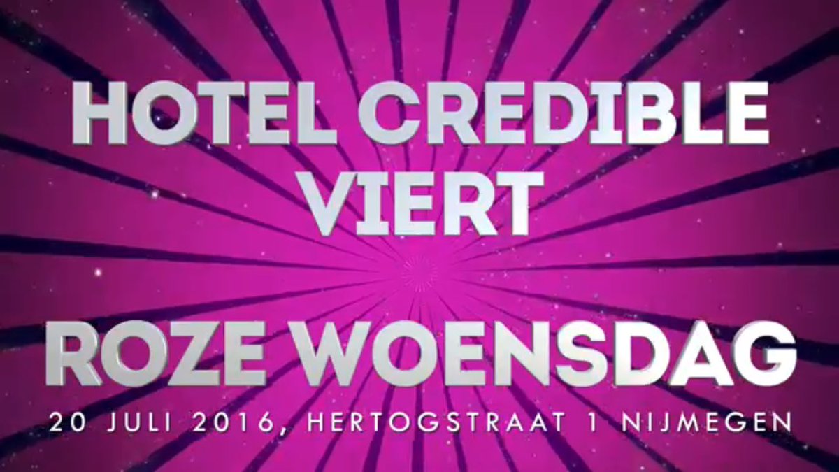 Watch how <a href="/HotelCredible/">Hotel Credible</a> Pink Wednesday celebrates.

youtube.com/embed/L8SxFrek…