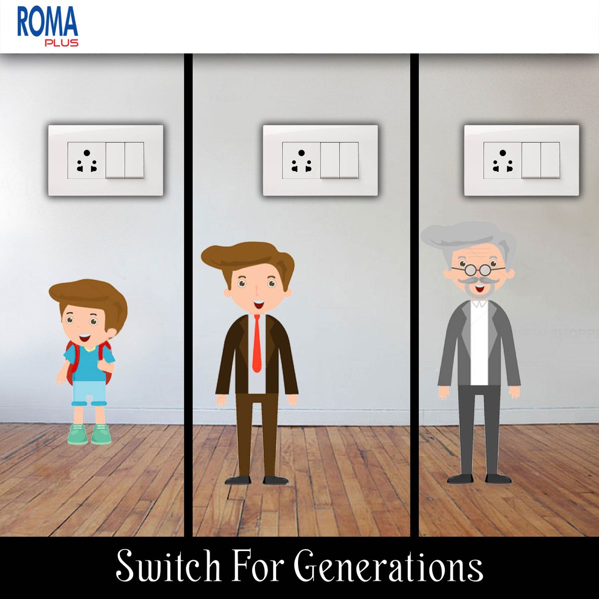 AnchorPanasonic's tweet photo. Power up your dream space with the new range of #RomaPlus switches. #HomeIsWhereSmartIs https://t.co/hQeuEWGFR0