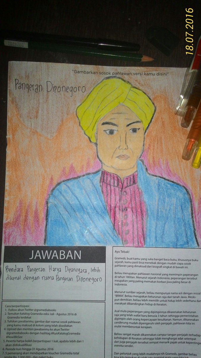 Ngg On Twitter Bendara Pangeran Harya Dipanegara Atau Pangeran Diponegoro Gramediabooks Kuiskataloggramedia Nowwesee
