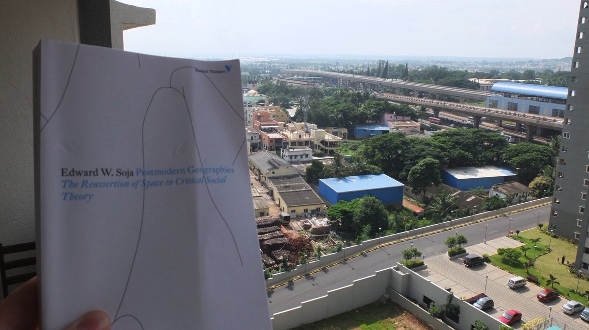 grahamjeffery's tweet photo. …seems like pretty appropriate reading for this vista #PostmodernGeographies #Bangalore #EdSoja @VersoBooks https://t.co/XpOnR3z1lu