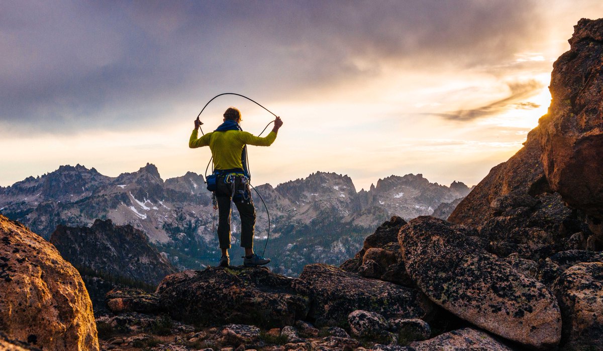 Alpine dreaming at the Elephant's Perch in the Sawtooths. #liveclimbrepeat