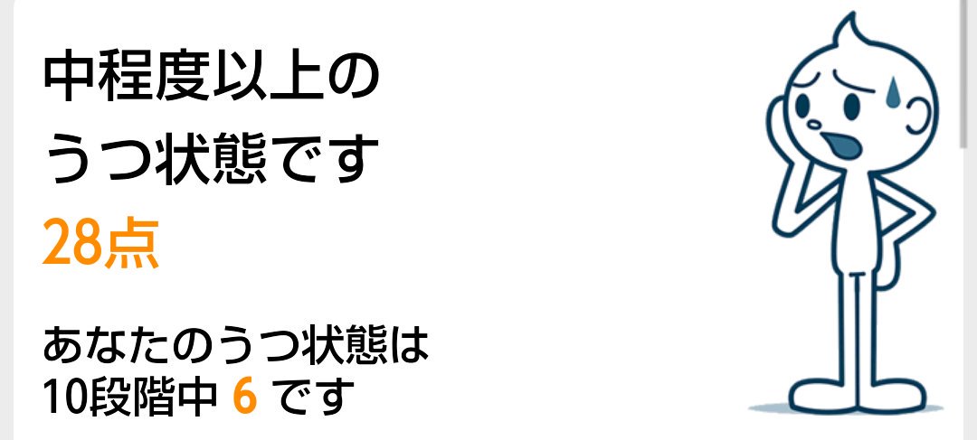 crazybb1919's tweet photo. どの診断しても鬱ﾃﾞｽってゆわ���る。。
ただ言えるのはレベル6に下がった https://t.co/vM3tIGok4I