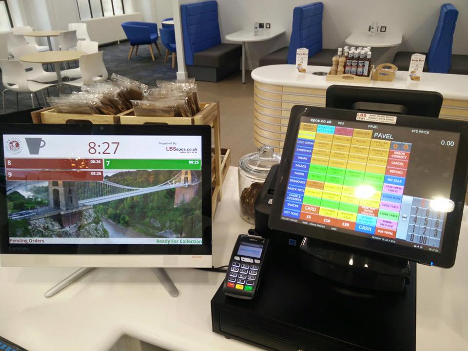 lbsEPOStills's tweet photo. Fantastic #epos system #CashHall cafe #Bristol City Council. Great work! @icrtouch @gusto_caffe @SimonSearson https://t.co/ZBbWlDcgEw