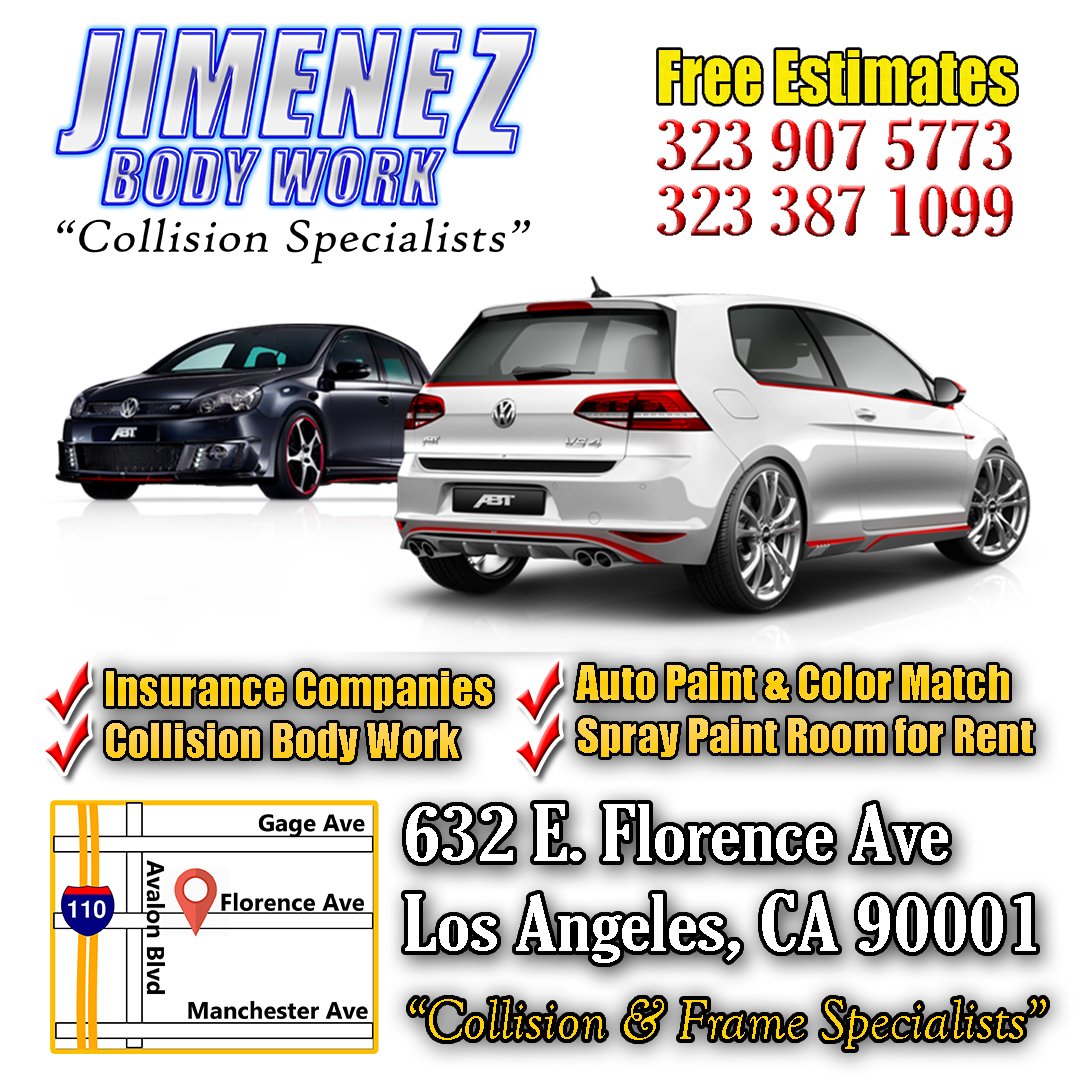 Jimenez Auto Works on Twitter "jimenezbodywork bodywork collission