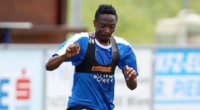 AhmedMusaNG's tweet photo. #LCFC #Foxes Can't wait for my first game 🔵⚪️ https://t.co/41IZKKeu2S