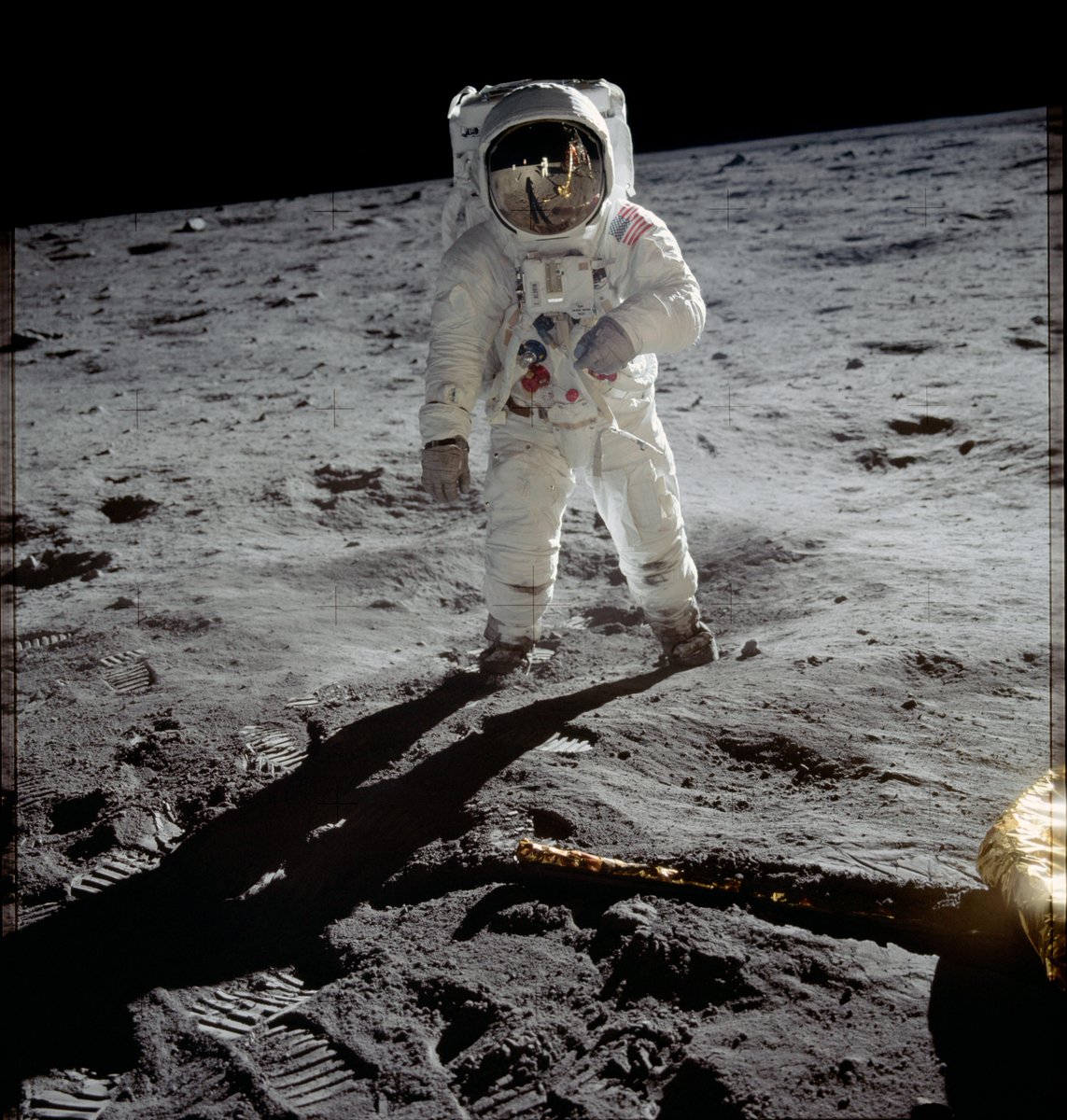 July 19th, 1969. The last day in human history when people hadn’t walked on the surface of another world. #Apollo11