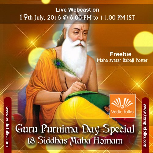 templefolkscom's tweet photo. 18 Siddhas Maha Homam on July 19th.
#Siddhas #GuruPurnimaDay #SiddhaHomam #Homam
To Book: https://t.co/bpcsvYeImq https://t.co/NX33DIPWLw