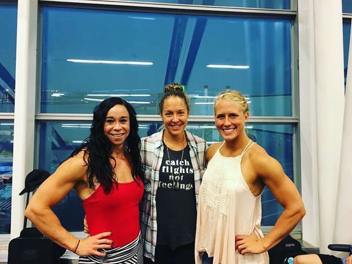 Elyse_Kile's tweet photo. Here we come Cali!!! @crossfitgames @3kingsnoblesville @alexnicoles @stacyrawlings #gamesb… https://t.co/I9aZnWtq0K https://t.co/m1aEHajOOb