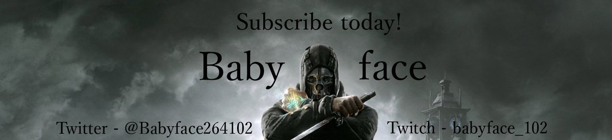 Babyface264102's tweet image. My channel art I made all by myself! :)