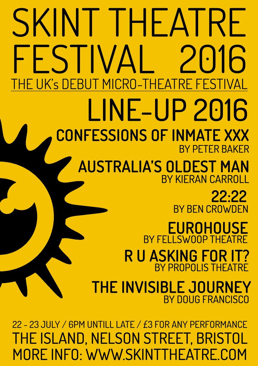 SKINT Theatre tweet media