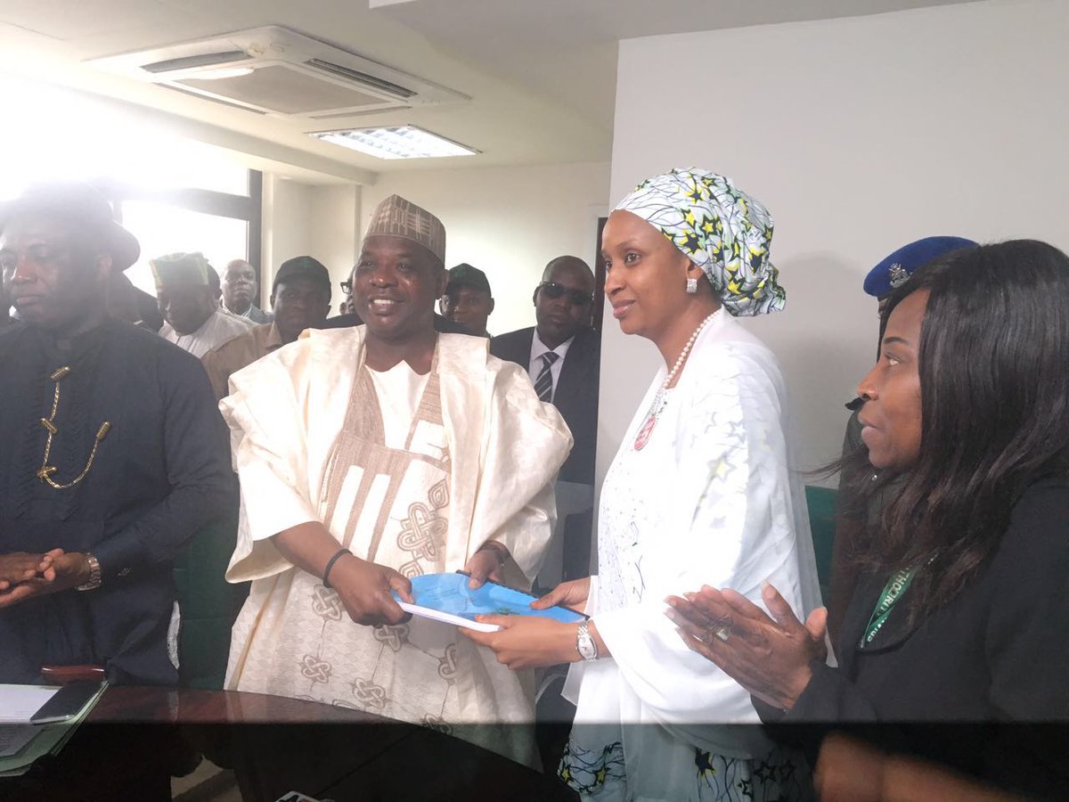 PHOTOS: Habib Abdullahi Hands Over To Hadiza Bala Usman As Nigerian Ports Authority MD CnppJG0WYAAE-67