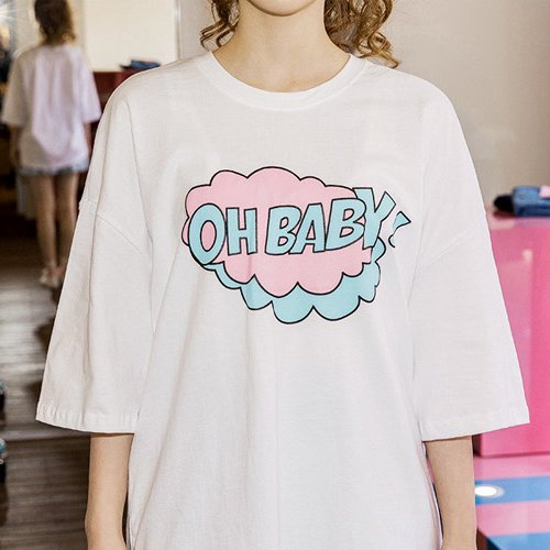 doublepixie's tweet photo. ♡ พรี 15-20 วัน // 270บ.
#TS31 OH BABY tee 
ยาว 25" อก 39" 
#HowtoPerfect #ripไอดอ https://t.co/j0XpyM2gEF