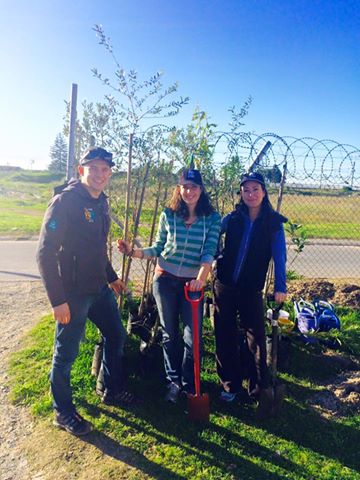 We spent the morning planting trees in the Cape townships with @GreenpopSA #treevolution ow.ly/Amwp302lIZ6