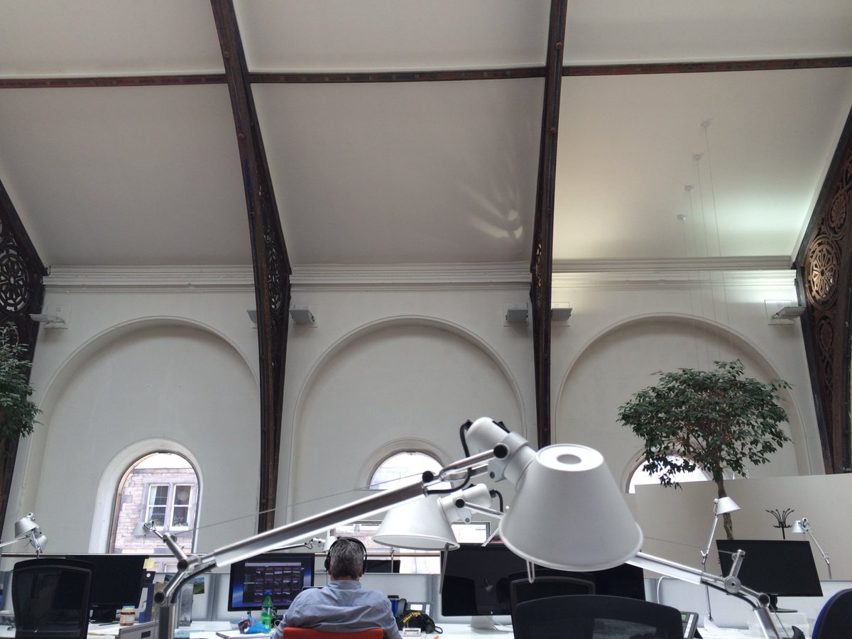 Using <a href="/CExchange/">Creative Exchange</a> as my base this month &amp; enjoying it. Really helpful team and #Leith is a grand location.