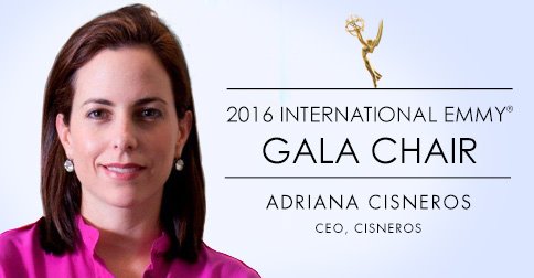 iemmys's tweet photo. Cisneros CEO @cisnerosadriana to Chair 44th International Emmy® Awards November 21in NYC https://t.co/F9SS4NEanD https://t.co/jLqFrtYD7Q