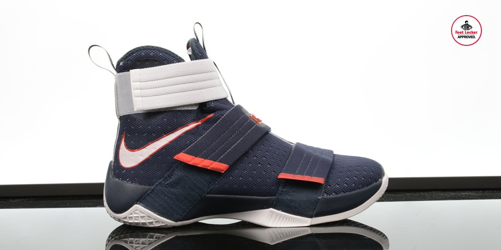 Y Berri Cartero Foot Locker en Twitter: "The #Nike LeBron Zoom Soldier 10 'Red, White &amp;  Blue' drops online at 10am EDT. | https://t.co/HGg5qnJZET  https://t.co/CbOGxz1uWE" / Twitter