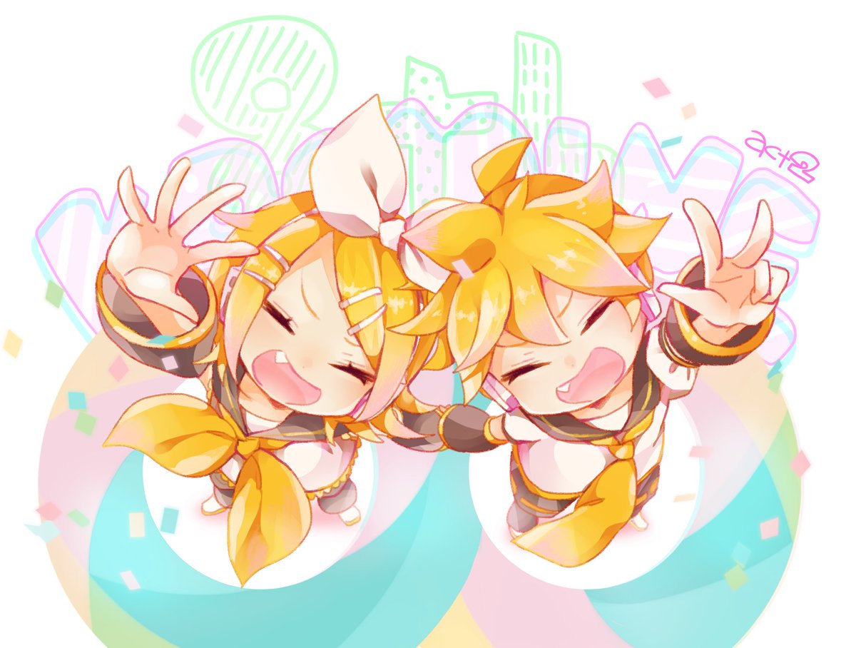 鏡音リン・レン act2】VOCALOID2 鏡音リン·レン act2 キャラクター