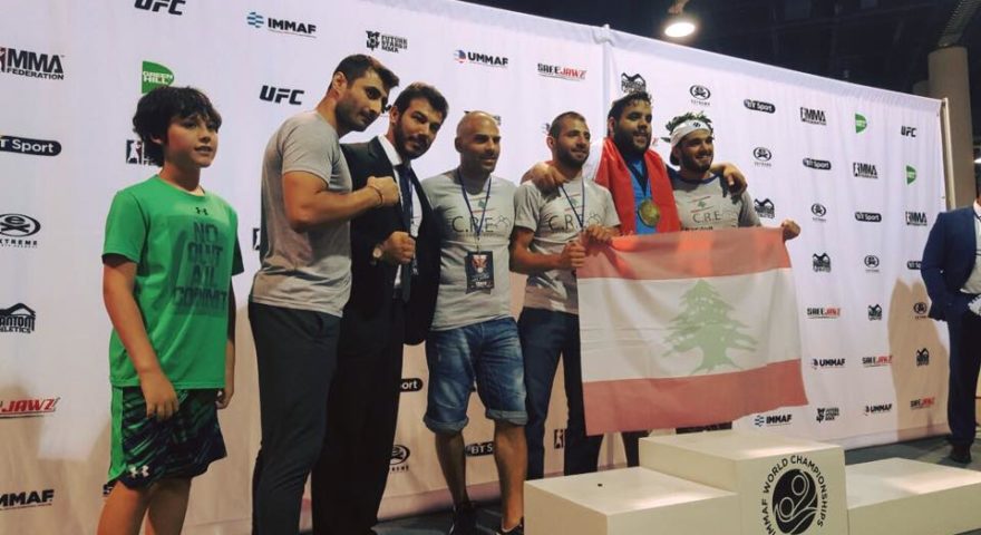 MTVLebanon's tweet photo. #CharbelDiab - World championship of mixed martial arts!
https://t.co/qrzjErmXm7
#MMA #IMMAF2016 #mtvalive https://t.co/RkInlZDvku
