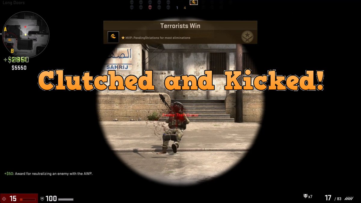 PStriations's tweet photo. Come watch me get kicked in csgo for clutching lol 
https://t.co/4VX3sdhgJa #csgo #counterstrikeglobaloffensive #awp https://t.co/iSfR2eVI6N