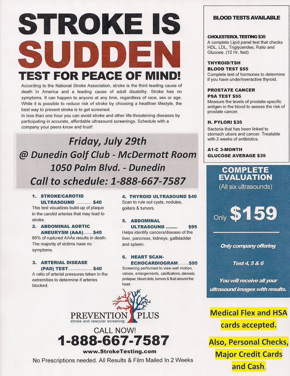 DunedinGolfClub's tweet photo. #StrokeScreening https://t.co/7EN5gKRnHz