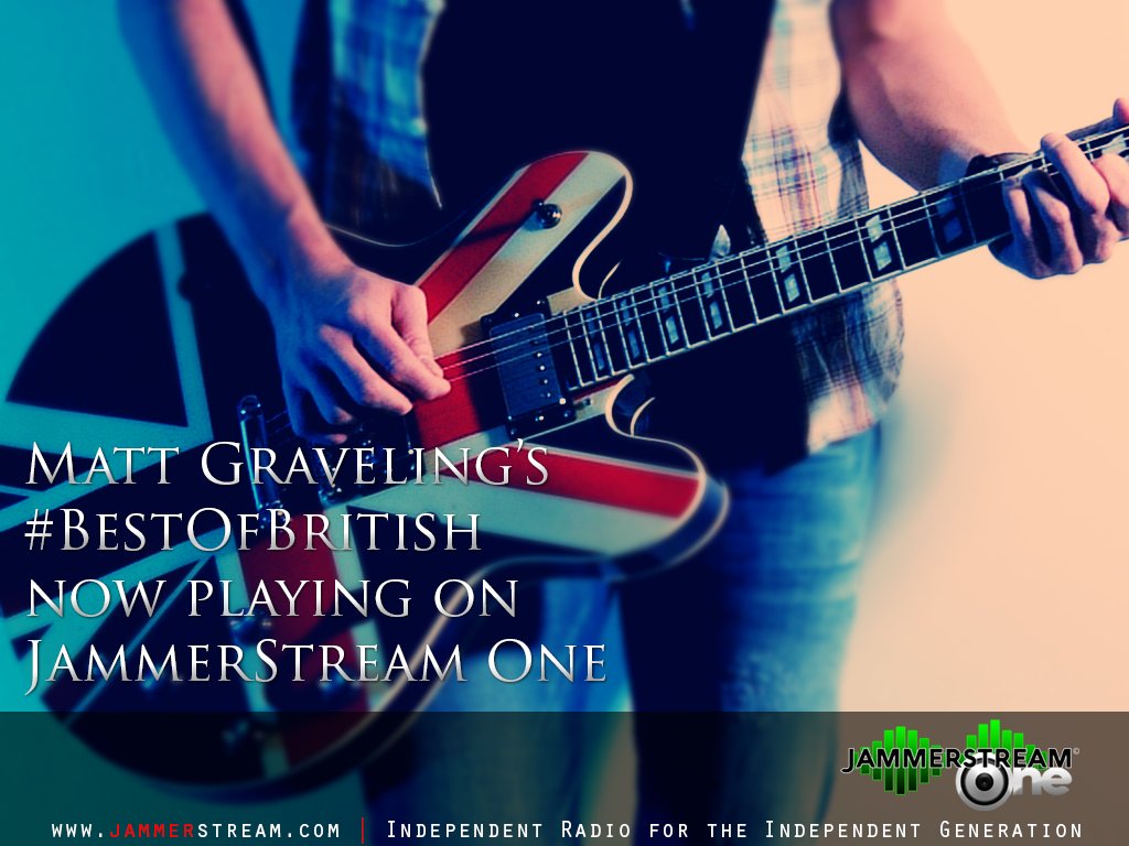 . <a href="/BoBUnsigned/">Best of British</a> #nowplaying with <a href="/thehearts/">The Hearts</a> <a href="/KaityRaeMusic/">Kaity Rae</a> <a href="/HOT_MOTH/">Hot Moth</a> on JammerStream One jammerstream.com