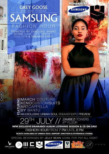 blacktie_bw's tweet photo. Art work by @ChisalaMipata #GGVF #CNSRD #samsungFashionHour #SneakerExpoBw https://t.co/sHp2WPelPa
