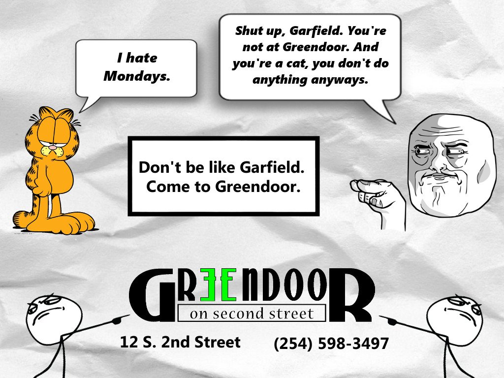 GreenDoorTX's tweet photo. #happyhour #Greendoor #comedrink https://t.co/Y8S9jEn6G5