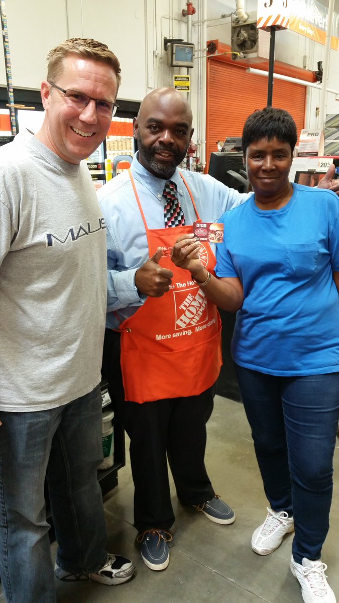 <a href="/3631HomeDepot/">Home Depot Garner NC</a> Pro team wins gift card for credit and pro extra. Go team! <a href="/AlexAmoTHD/">Alex Amo</a>