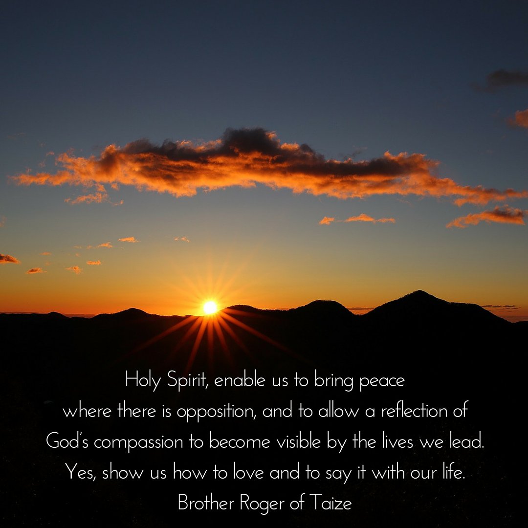 MindfulCath's tweet photo. How will you share love with your community this week? #RogerofTaize #Catholic #Quotes Taize #MindfulCatholic #Love https://t.co/oiL13cLjvP