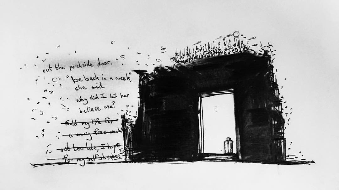 tumocenter's tweet photo. #Filmmaking lab leader @nishan_hagop has also got a knack for drawing. Seems like talent abounds at #Halabyan 16. https://t.co/6VQydufFSk