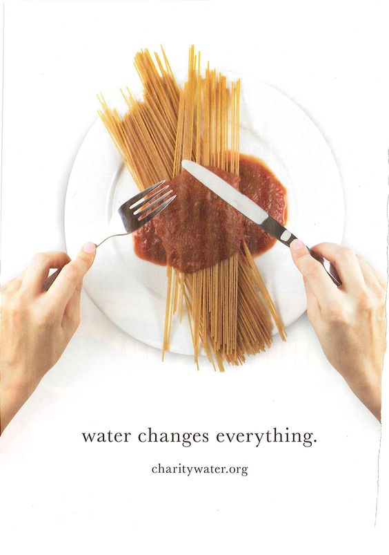 simonsugar's tweet photo. Eye-catching #advertising from @charitywater Water Changes everything https://t.co/ldmp9VxO7W