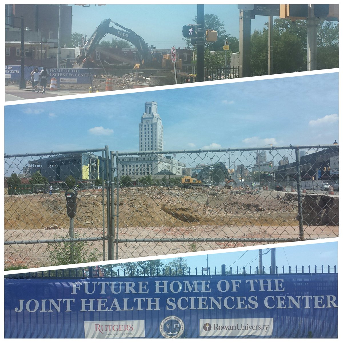 Future home of JointHealthSciencesCenter coming soon! #CamdenRising <a href="/CMDPromiseZone/">Camden Promise Zone</a> <a href="/Rutgers_Camden/">Rutgers–Camden</a> <a href="/RowanUniversity/">Rowan University</a>