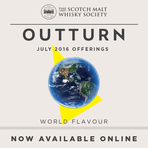 The July Outturn &amp; Unfiltered are now online! The Outturn offers 5 new Society single malts. #smws #whisky