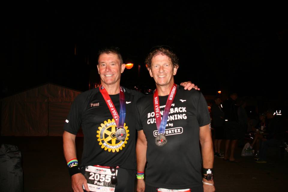 Congrats to Rotarian Paul Islip who raised £7000 for <a href="/CLIC_Sargent/">CLIC Sargent</a> by completing the Bolton Ironman Triathlon!