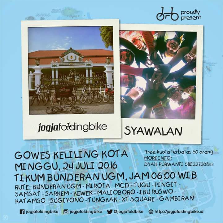 Gowes tipis sembari bersilaturahmi... Yuk merapat...