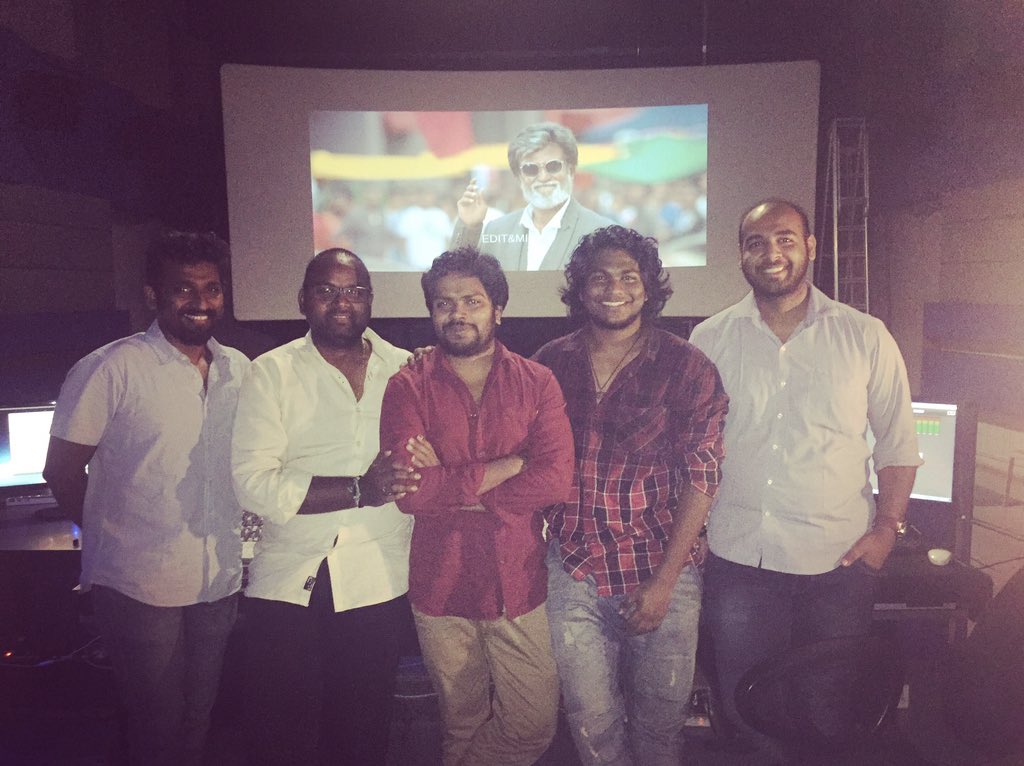 southfdfs's tweet image. Meet the #KabaliSoundTeam @valentino_suren. #DolbyAtmosMix . @beemji