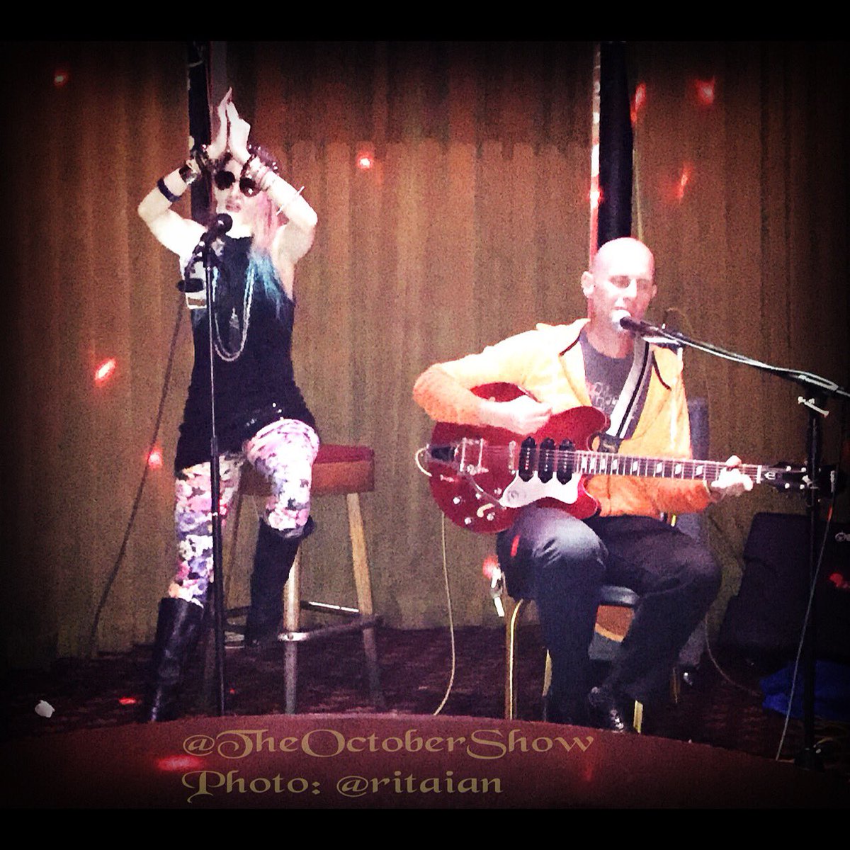 starfyremusick's tweet photo. Teaser pic frm last show! @theoctobershow debut 7/15/16! @ #UniversalBar! We rocked it! #singer #guitar #music #band https://t.co/eYrBiHBsFD