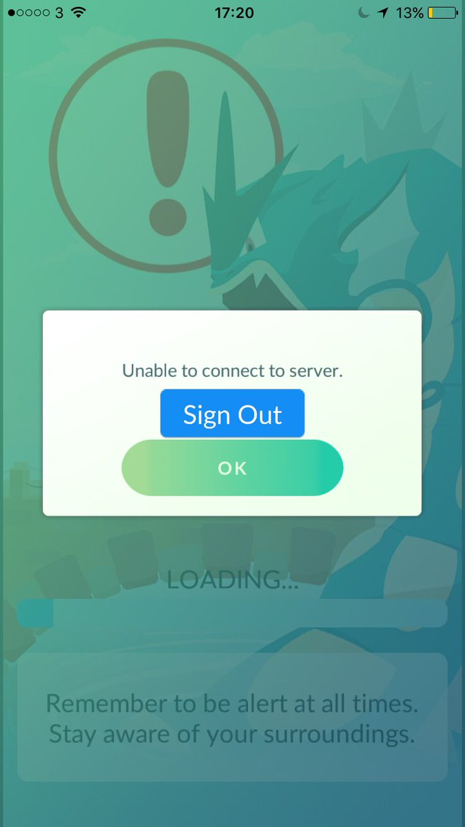 barneynight's tweet image. RIP 💀👎🏼 #PokemonGOServer